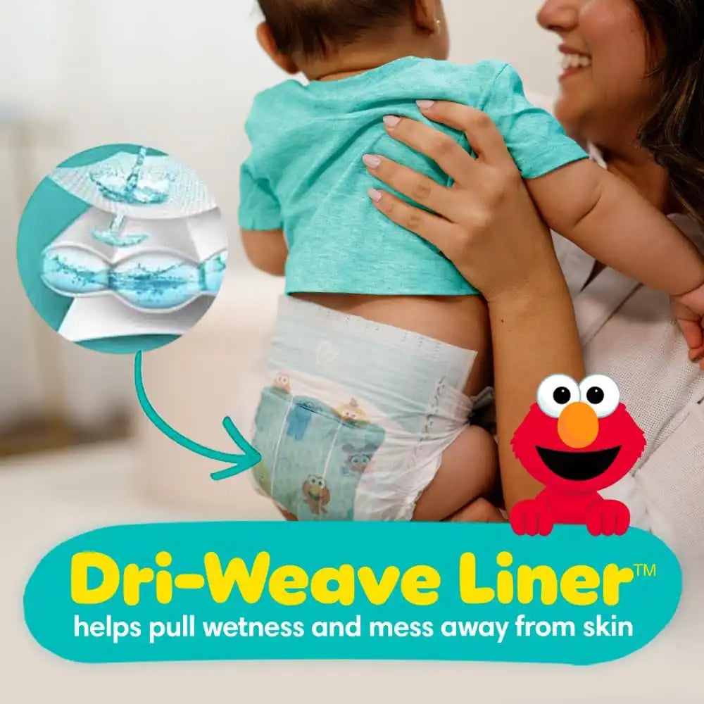 Pampers Diapers - Baby Dry - Size 3, 32 Count, Absorbent Disposable Infant Diaper (Packaging May Vary)