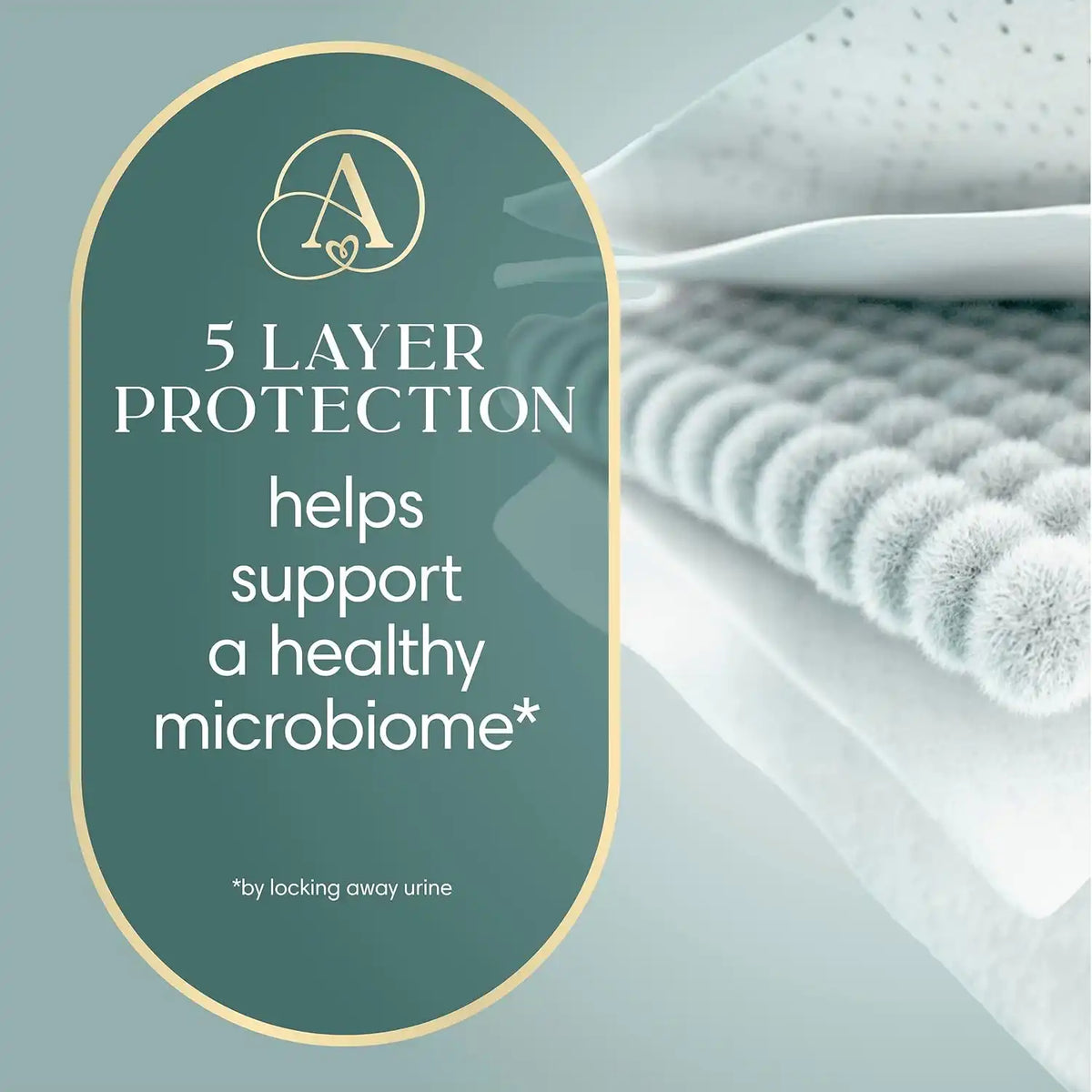 Pampers Amore, Size 2 (10-22 lbs), 186 Count, Our Best Diaper – Hypoallergenic & Fragrance Free, Up to 100% Leakproof, Soft as Cashmere