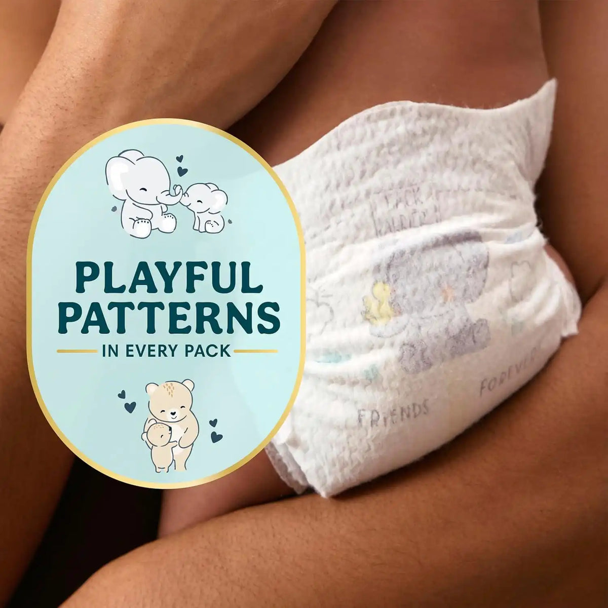 Pampers Swaddlers Disposable Baby Diapers, Newborn/Size 0, 140 Count and Swaddlers Disposable Baby Diapers, Size 1 (8-14 lbs), 198 Count