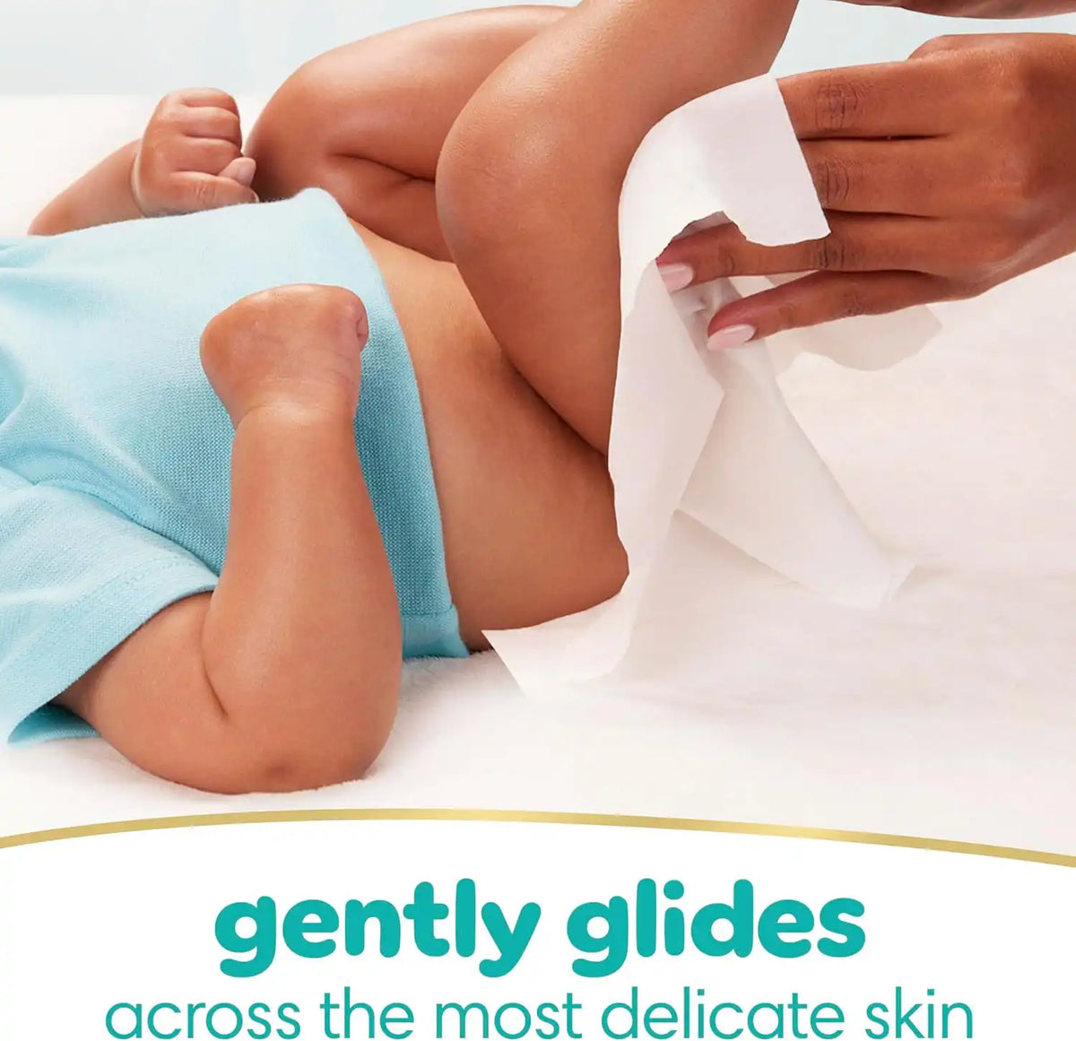 Pampers Sensitive Baby Wipes, Clinically Proven, Fragrance Free, Unscented, Water Based, Hypoallergenic, Multi-Use, Hand Wipes 168 Wipes Total (2X Flip-Top Packs) [Packaging May Vary]