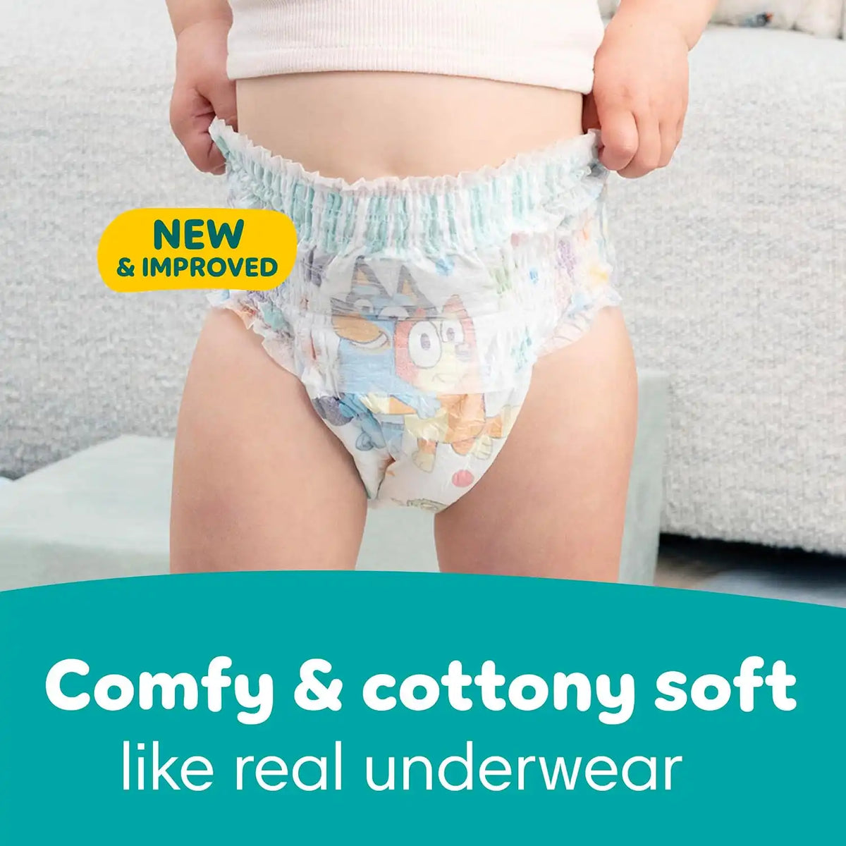 Pampers Easy Ups Pull On Training Underwear Boys, 4T-5T, 2 Month Supply (2 x 104 Count) with Sensitive Water Based Baby Wipes 12X Multi Pack Pop-Top and Refill (1008 Count)