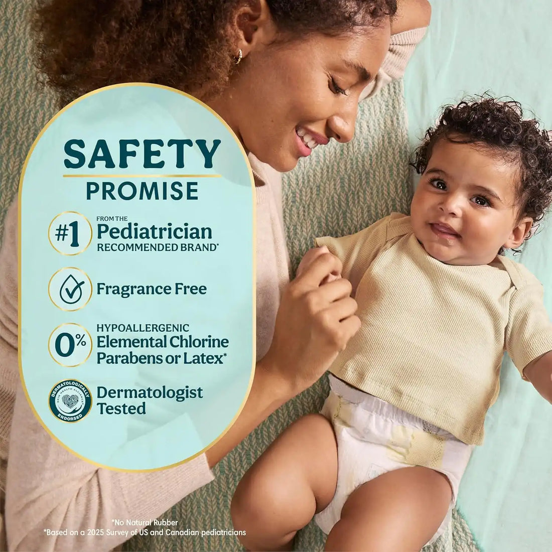 Pampers Swaddlers Newborn Diapers, Size Newborn (10 lbs), 140 Count, Fragrance Free, Hypoallergenic, Absorbent, Pediatrician Recommended, Skin Safe